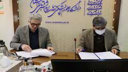 انعقاد تفاهم نامه همکاری های تحقیقات و فناوری بین دانشگاه علوم پزشکی استان استان سمنان و دانشگاه آزاد اسلامی استان