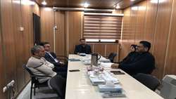  نشست مشترک معاونت تحقیقات دانشگاه و شرکت تولیدی کندر برگزار شد